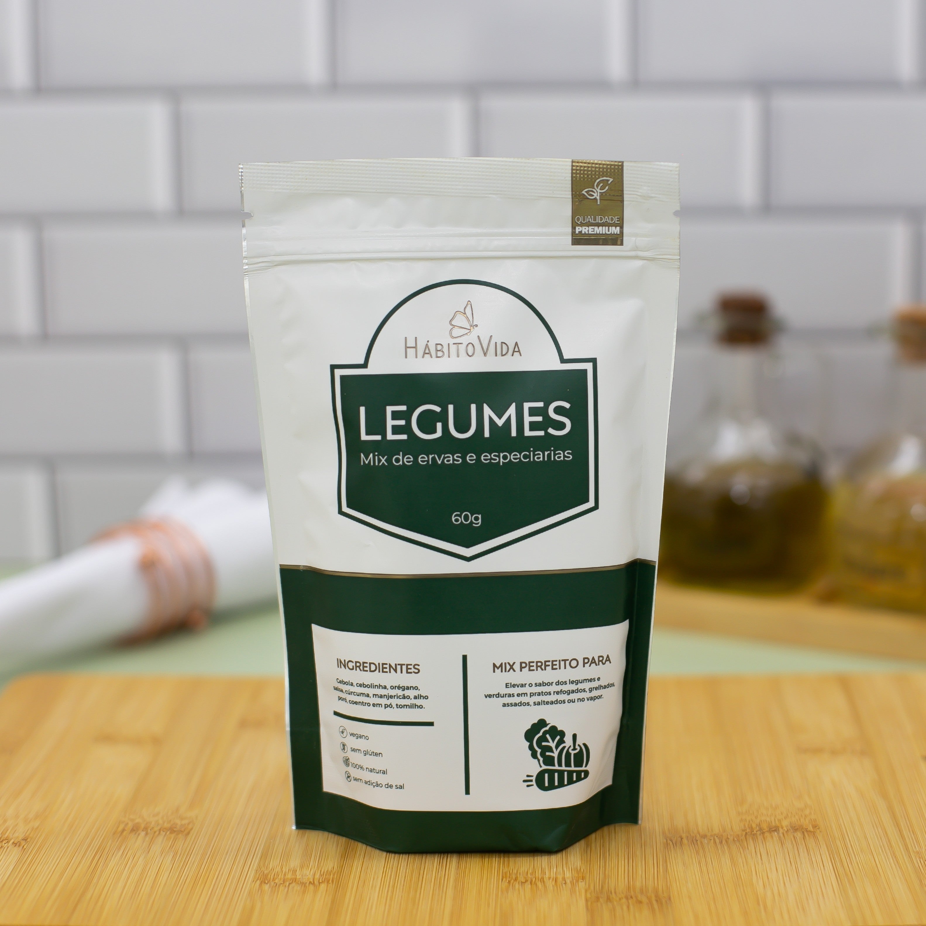 Tempero Mix Legumes - 60g Stand UP