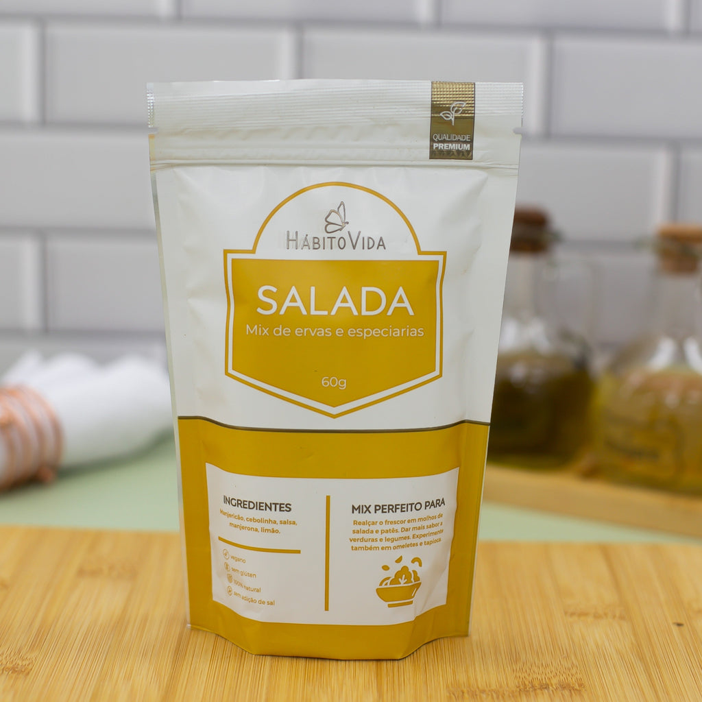 Tempero Mix Salada - 60g Stand UP