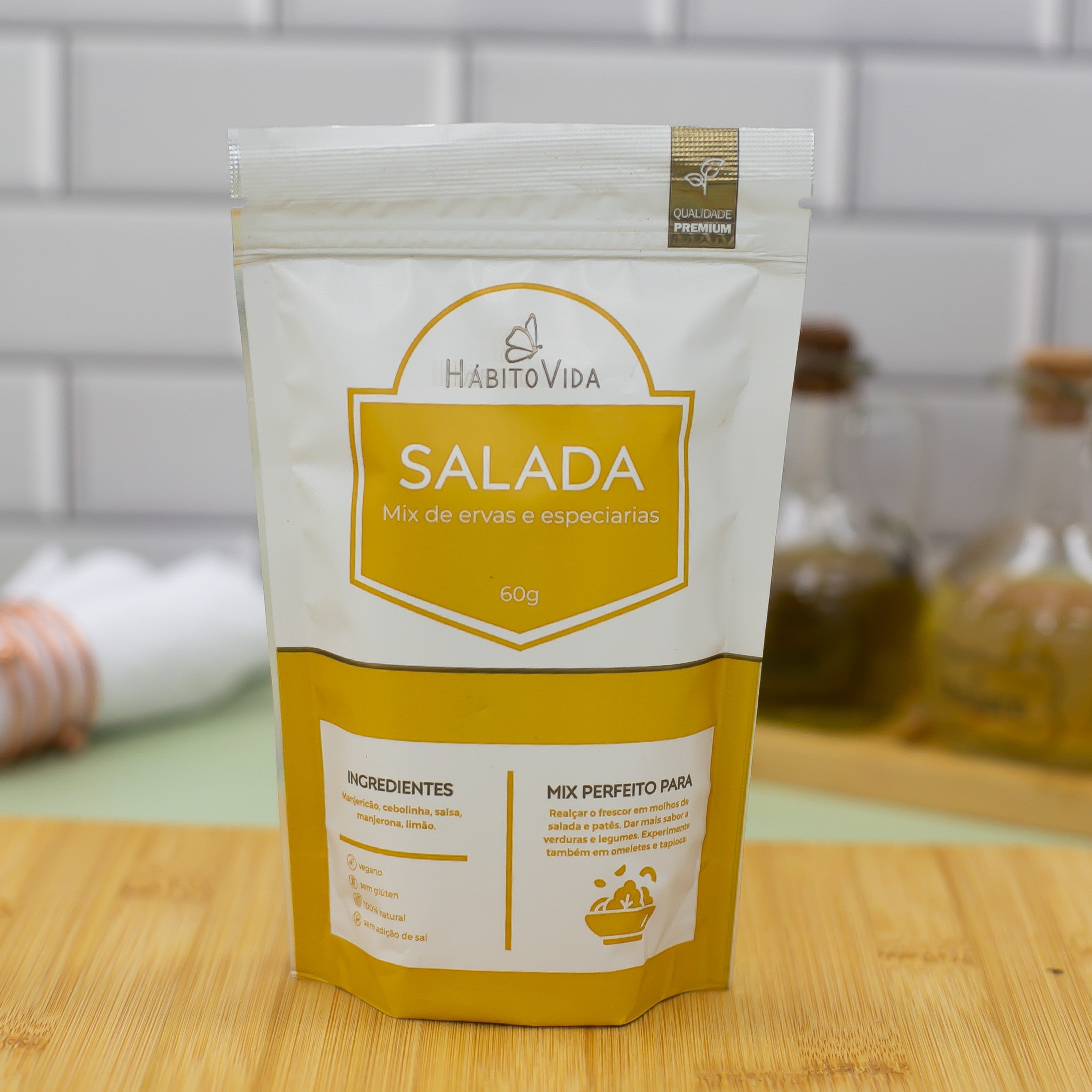 Tempero Mix Salada - 60g Stand UP