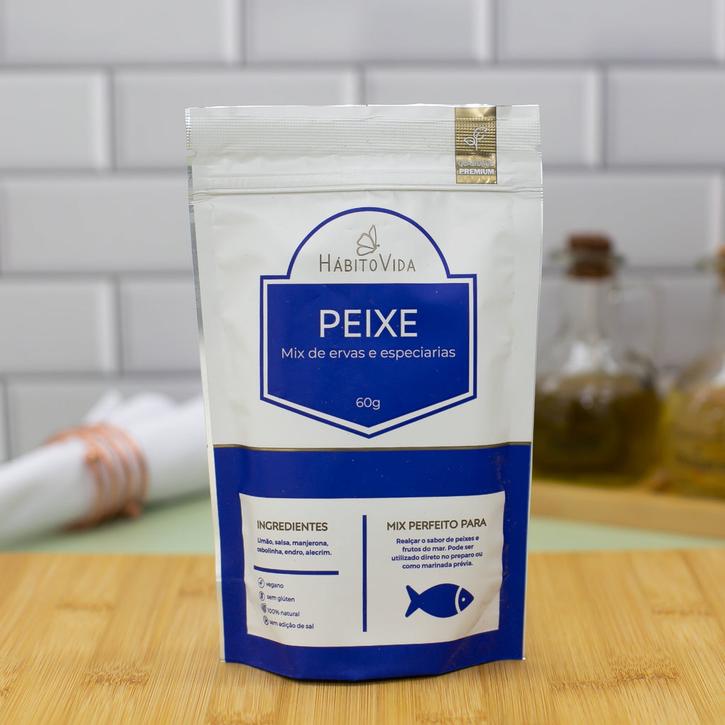 Tempero Mix Peixes - 60g Stand UP