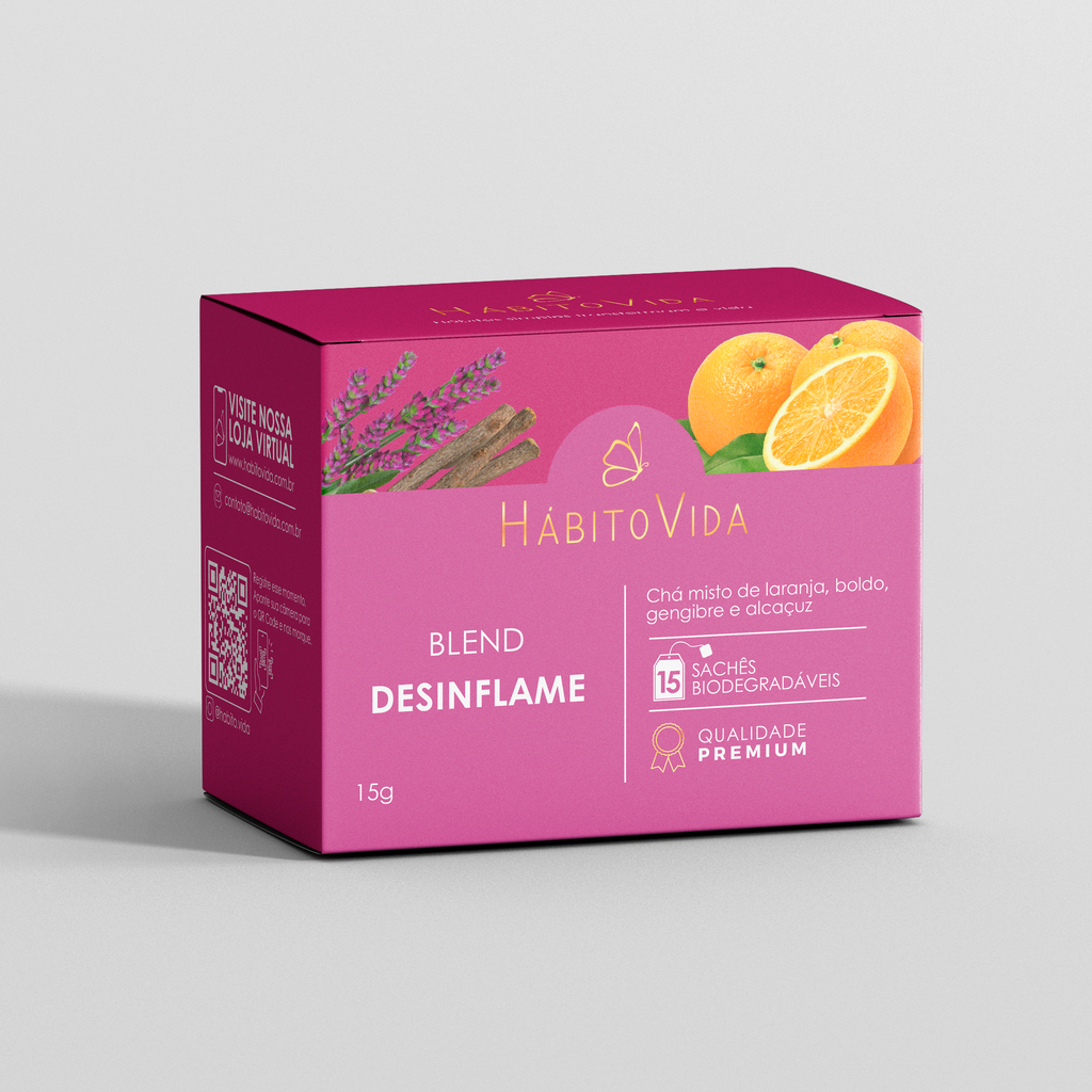 Blend de Chá Desinflame - 15 Sachês