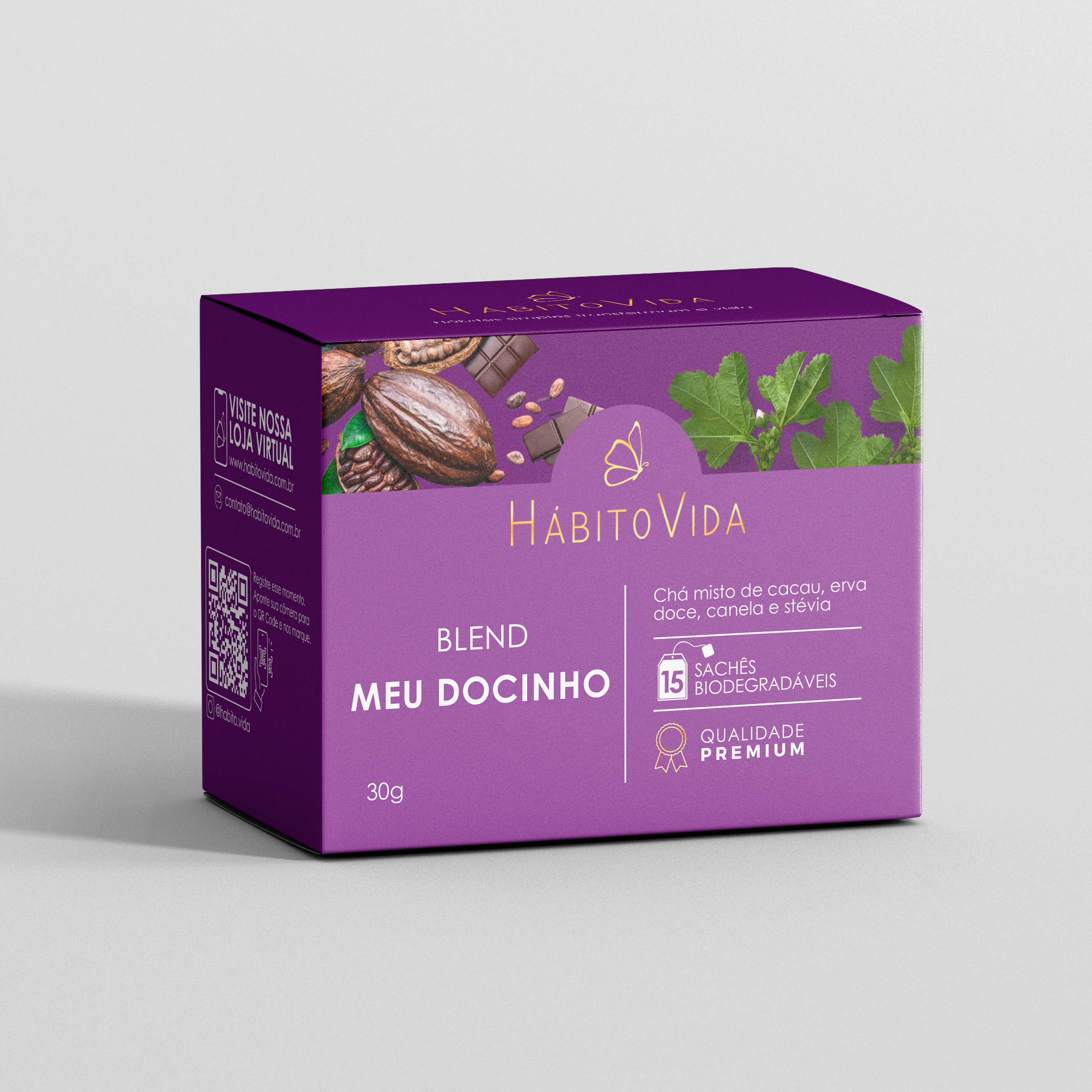 Blend de Chá Meu Docinho - 15 Sachês