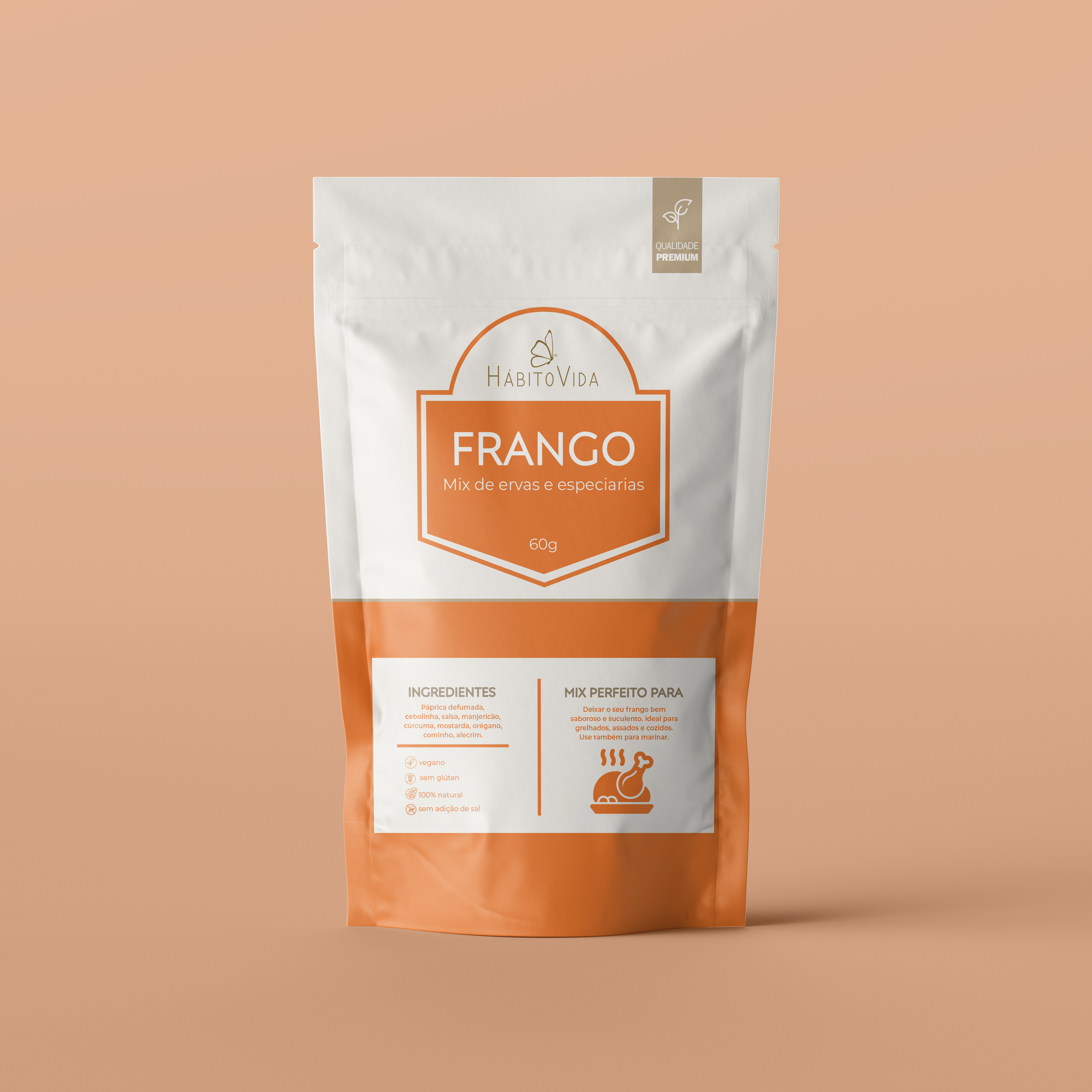 Tempero Mix Frango - 60g Stand UP