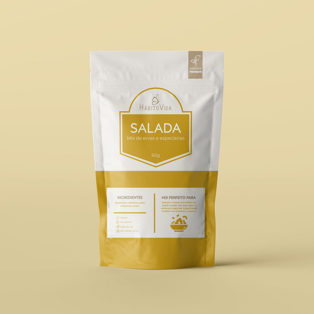 Tempero Mix Salada - 60g Stand UP