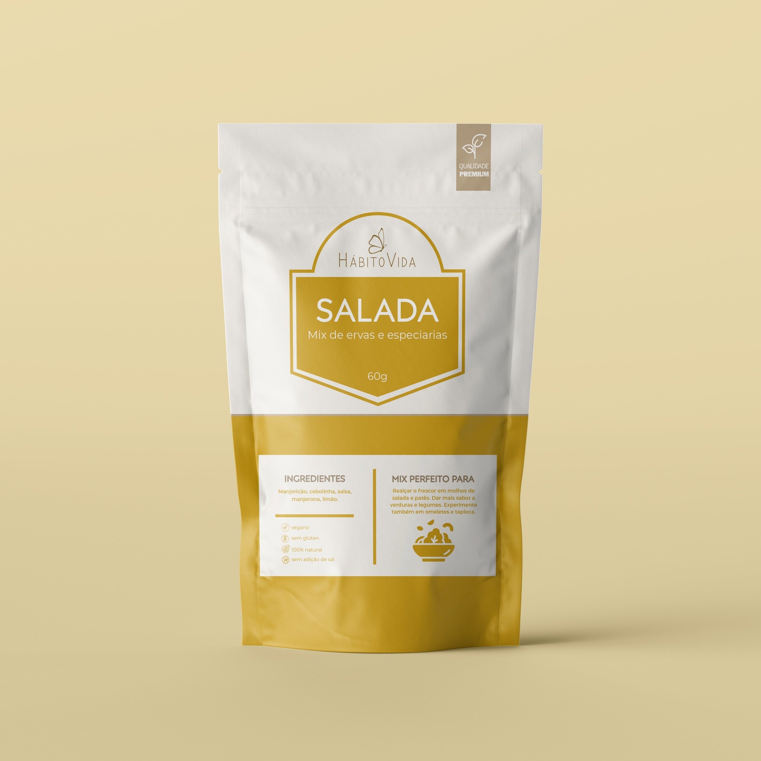 Tempero Mix Salada - 60g Stand UP