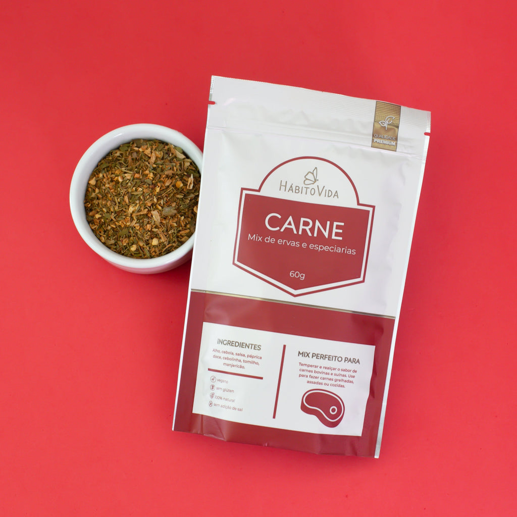 Tempero Mix Carne - 60g Stand UP